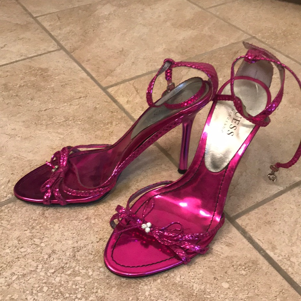 Pink Guess Heels
